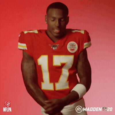 Football Player Number 17 GIF