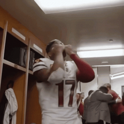 Football Player Number 17 GIF