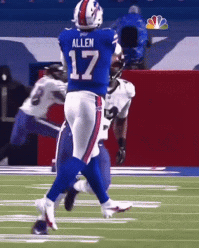 Football Player Number 17 Jersey GIF