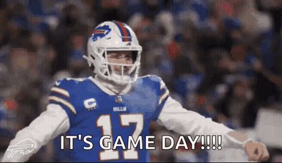 Football Player Number 17 Says It's Game Day