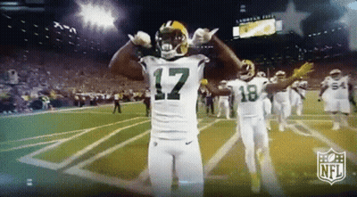 Football Player Number 17 GIF