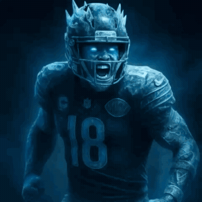 Football Player Number 18 GIF