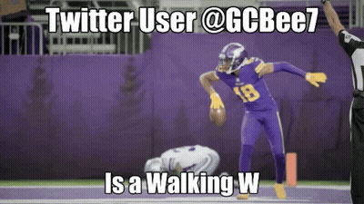 Football Player Number 18 Running With Ball GIF