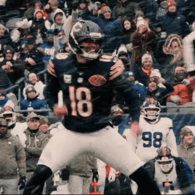 Football Player Number 18 GIF