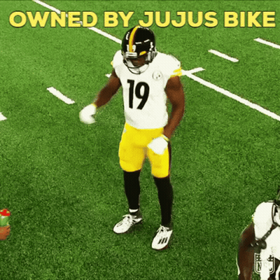 Football Player Number 19 Dancing On Field GIF