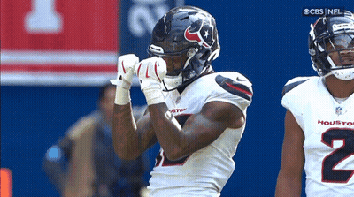 Football Player Number 2 Beside Another Player GIF