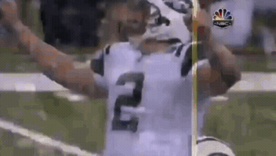Football Player Number 2 Celebrating GIF