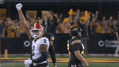 Football Player Number 2 Celebrating GIF