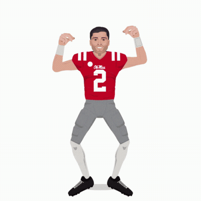 Football Player Number 2 GIF