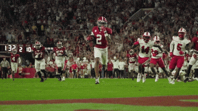 Football Player Number 2 Running On Field GIF