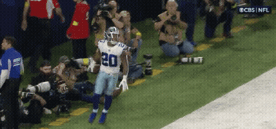 Football Player Number 20 GIF
