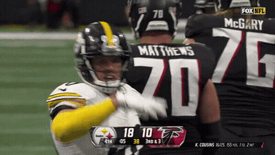 Football Player Number 20 Being Hugged GIF