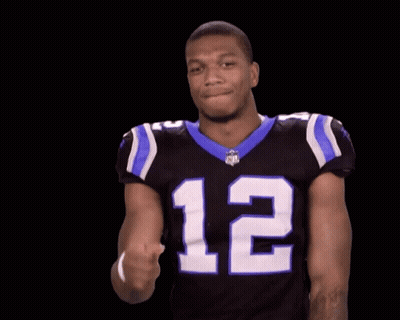 Football Player Number 20 On Field GIF