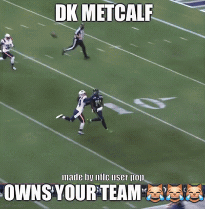 Football Player Number 21 Running On Field GIF