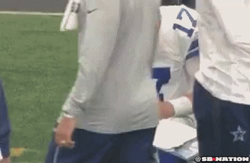 Football Player Number 21 Talking GIF