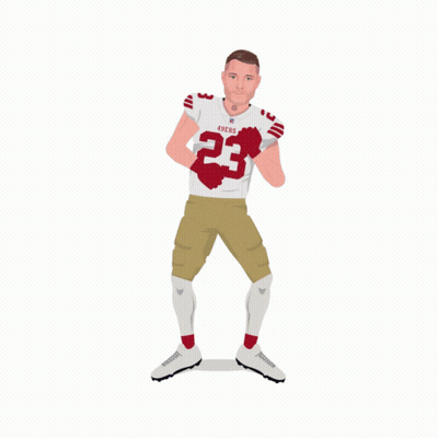 Football Player Number 23 GIF