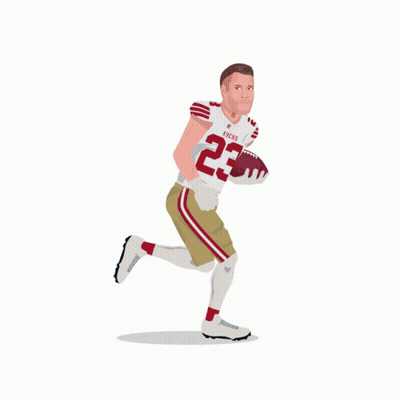Football Player Number 23 GIF