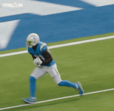 Football Player Number 23 Running GIF