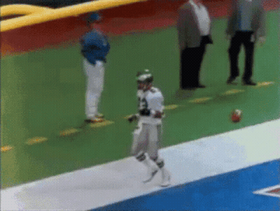 Football Player Number 23 Running On Field GIF