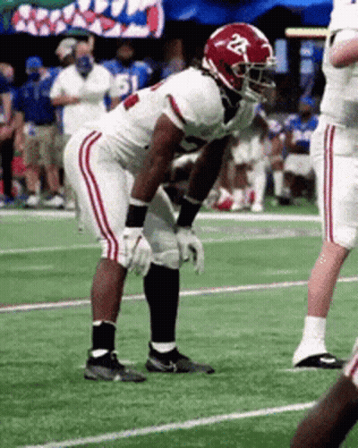 Football Player Number 24 On Field GIF