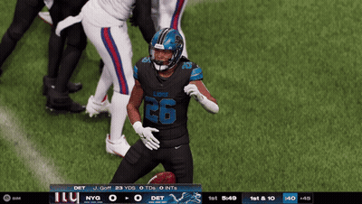 Football Player Number 26 Jersey GIF