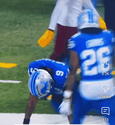 Football Player Number 26 Kneeling GIF