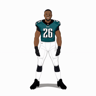 Football Player Number 26 GIF