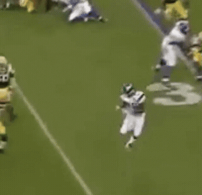 Football Player Number 27 Being Tackled GIF