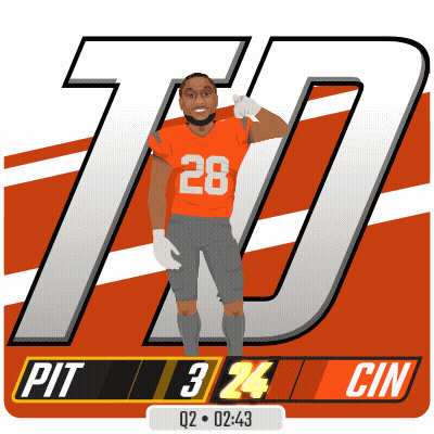Football Player Number 28 GIF