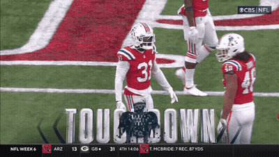 Football Player Number 28 On Field GIF