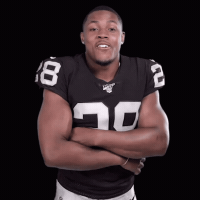 Football Player Number 28 Smiling GIF
