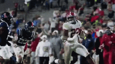 Football Player Number 29 Running With Ball GIF