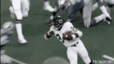 Football Player Number 29 Running With Ball GIF