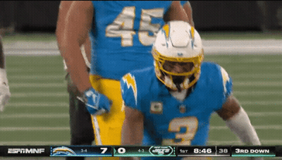 Football Player Number 3 GIF