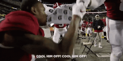 Football Player Number 3 GIF