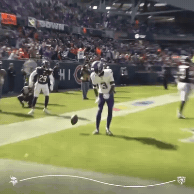 Football Player Number 3 Kicking Ball GIF
