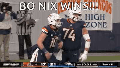 Football Player Number 3 On Field GIF