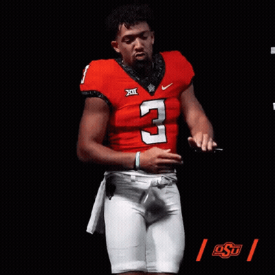 Football Player Number 3 GIF