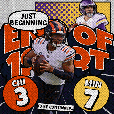 Football Player Number 3 Running With Ball GIF