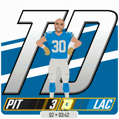 Football Player Number 30 GIF
