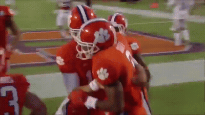 Football Player Number 31 Celebrating GIF