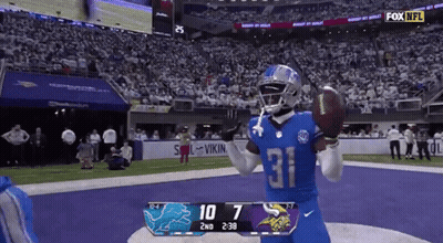Football Player Number 31 GIF