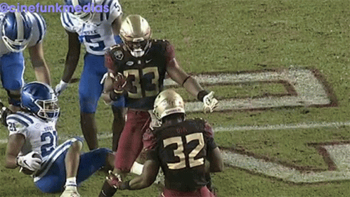 Football Player Number 32 GIF