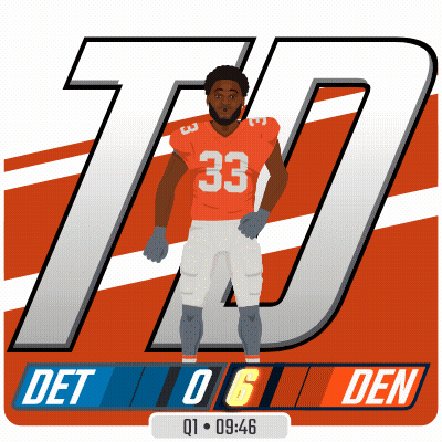 Football Player Number 33 GIF