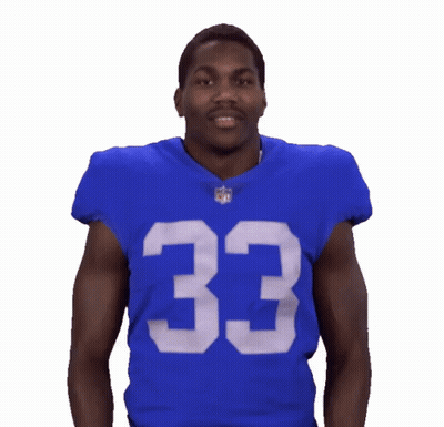 Football Player Number 33 GIF