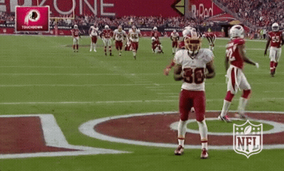 Football Player Number 38 On Field GIF
