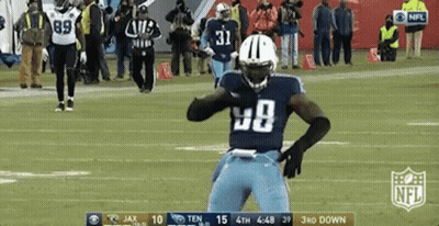 Football Player Number 38 On Field GIF