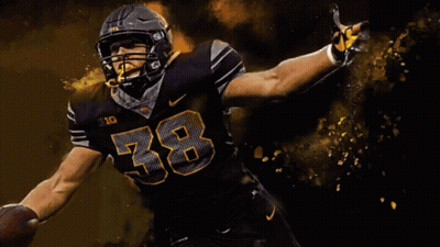 Football Player Number 38 GIF