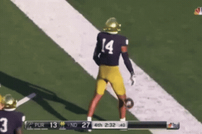 Football Player Number 4 GIF