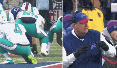 Football Player Number 4 Being Tackled GIF